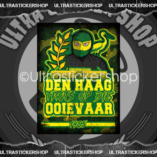 Den Haag trots op die ooievaar Flag