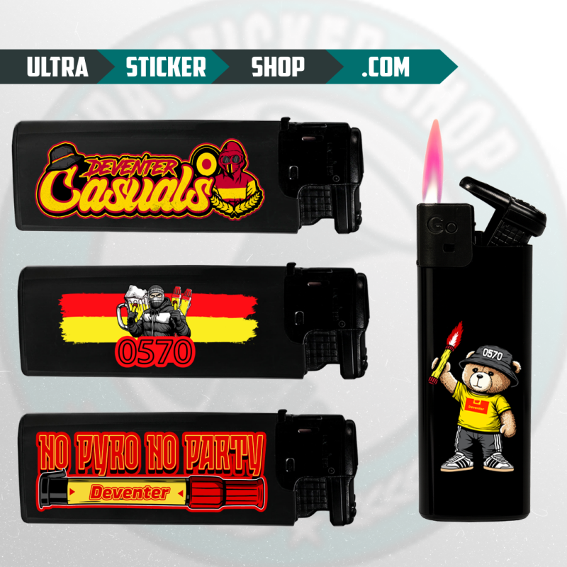 Go Ahead Eagles Aansteker – Windproof & Navulbaar