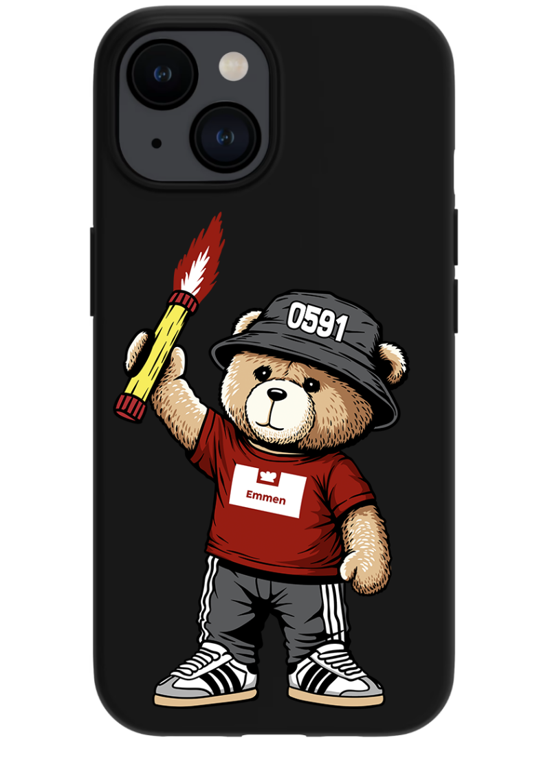 Emmen bear telefoonhoesje iPhone