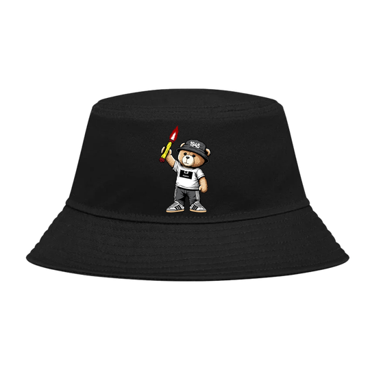 Eupen 1945 bear bucket hat