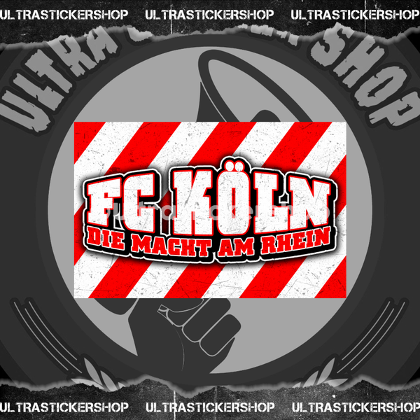 FC Köln die macht am rhein Flag