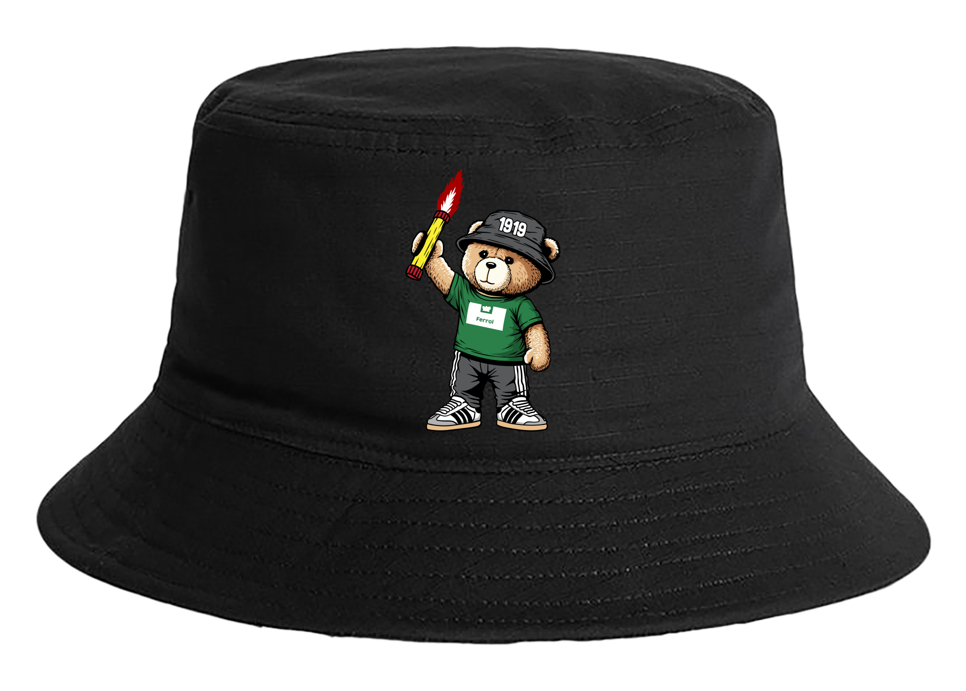 Ferrol 1919 bear bucket hat