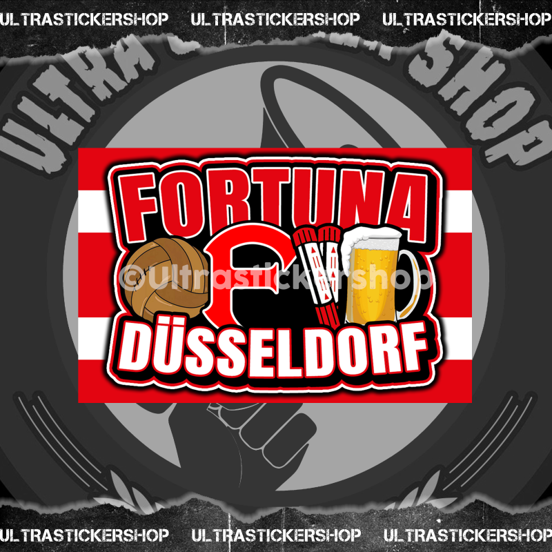 Fortuna Düsseldorf 2.0 Flag