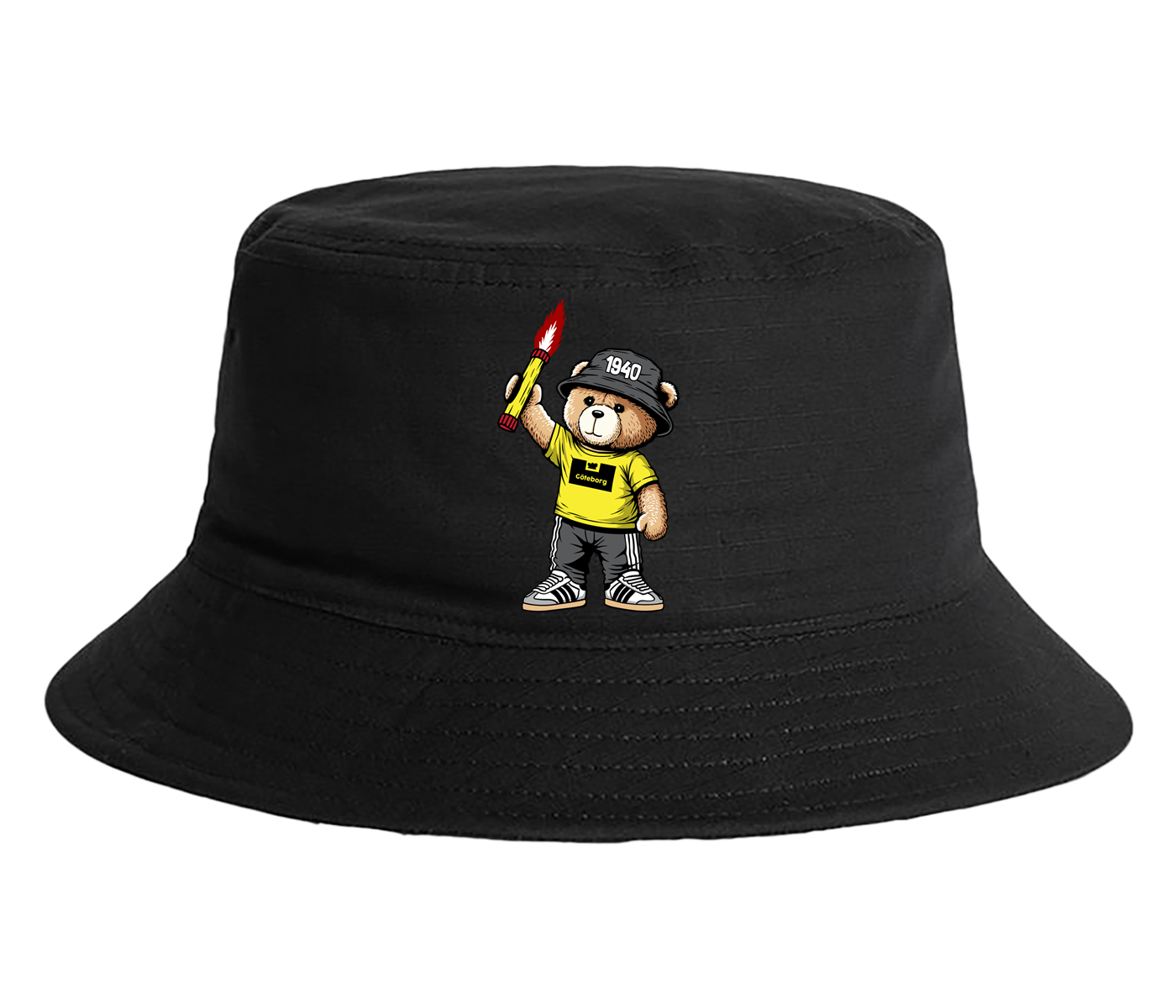 Göteborg 1940 bear bucket hat