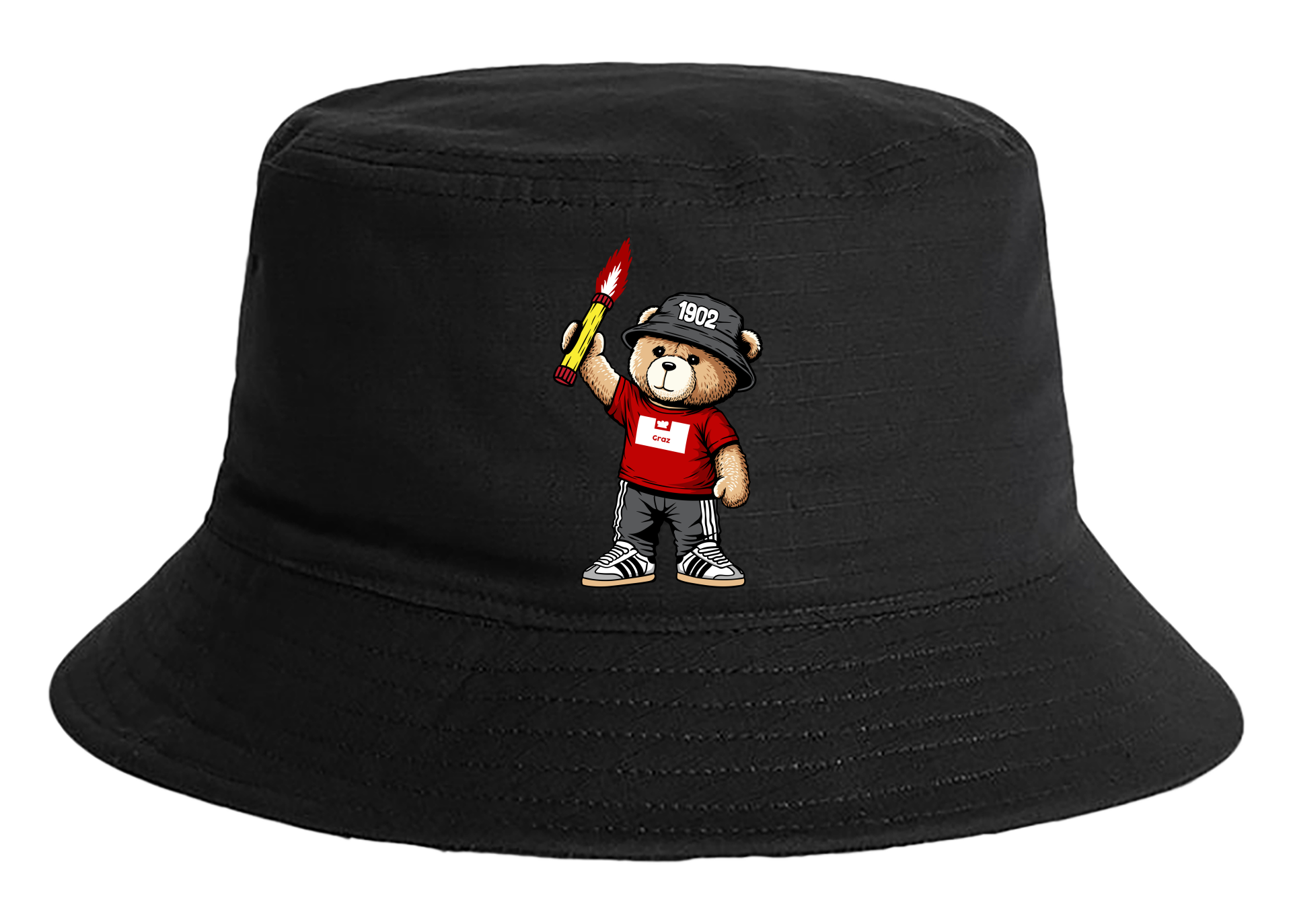 Graz 1902  bear bucket hat