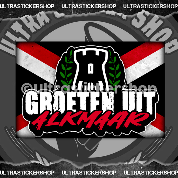 Groeten uit Alkmaar Flag