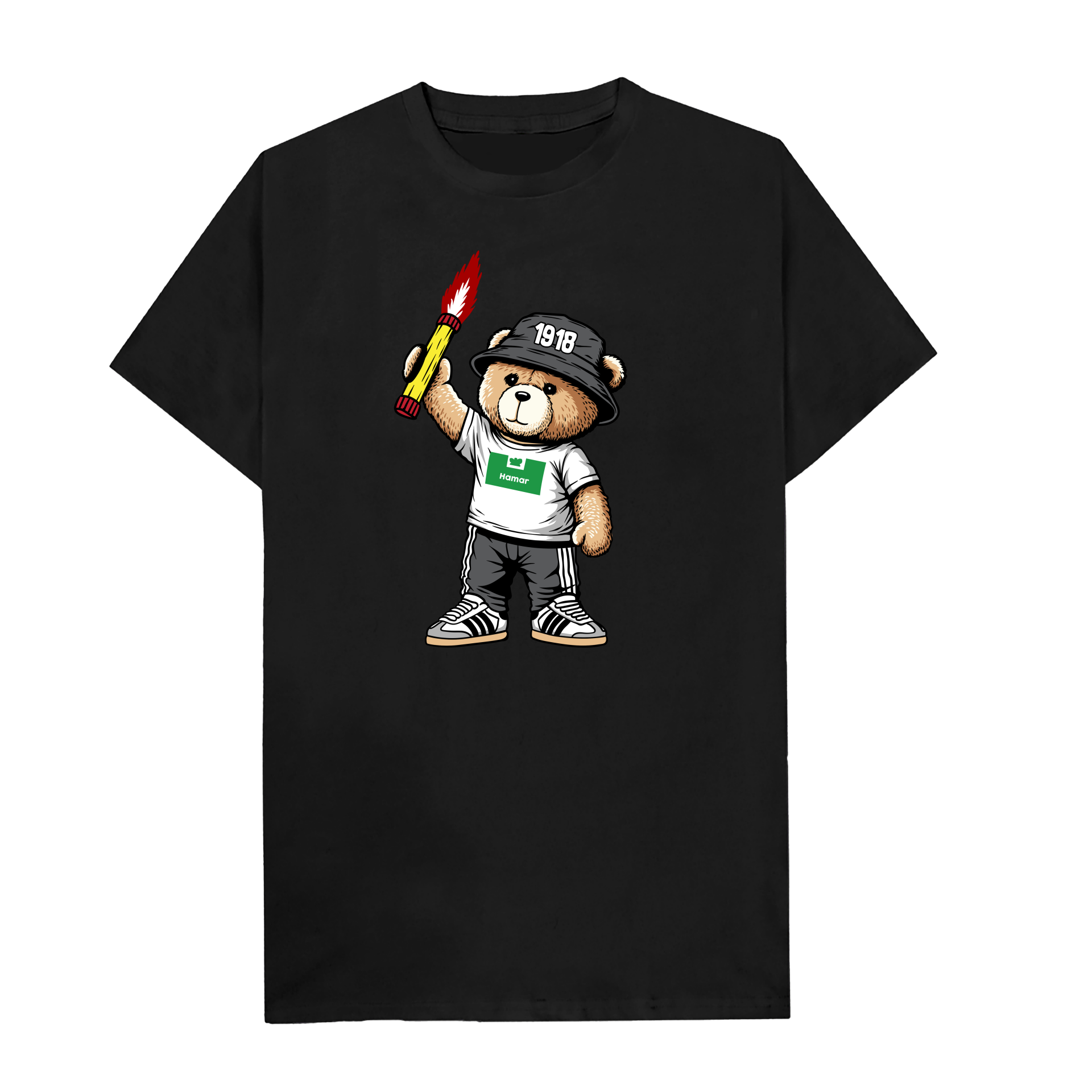 Hamar 1918 bear t-shirt