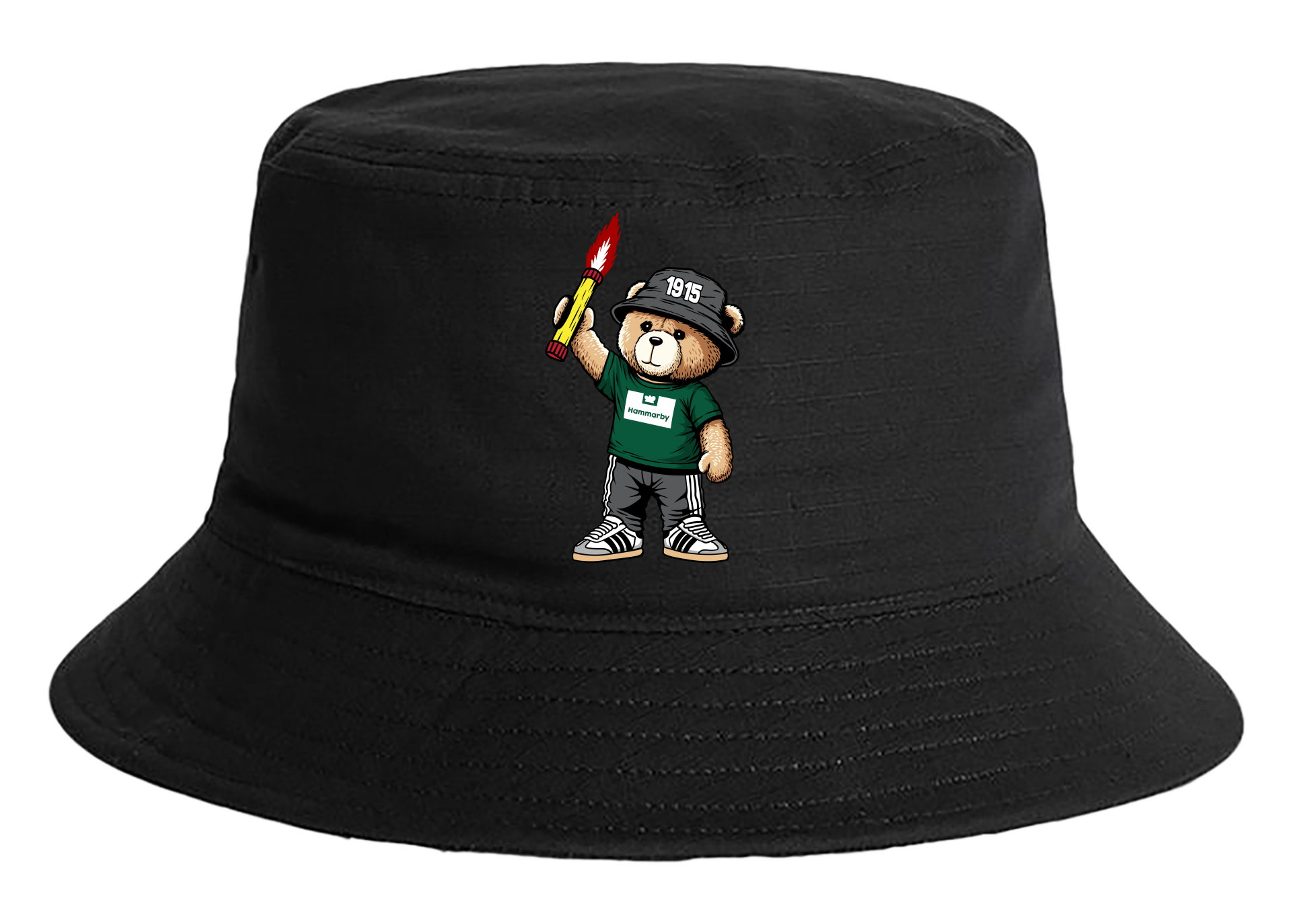 Hammarby 1915 bear bucket hat