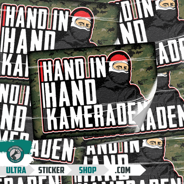 Hand in Hand Kameraden stickers