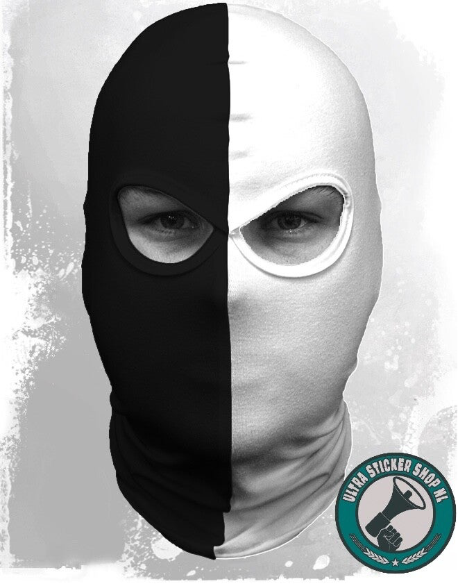 Balaclava black-white