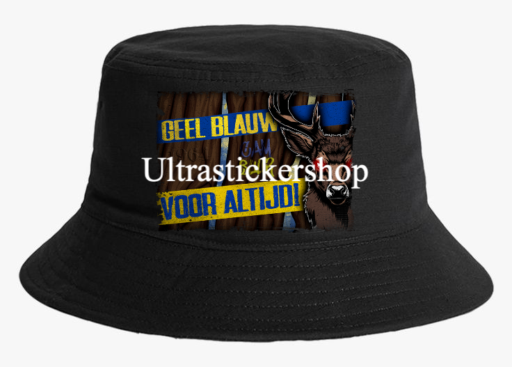Geel Blauw Voor Altijd! bucket hat