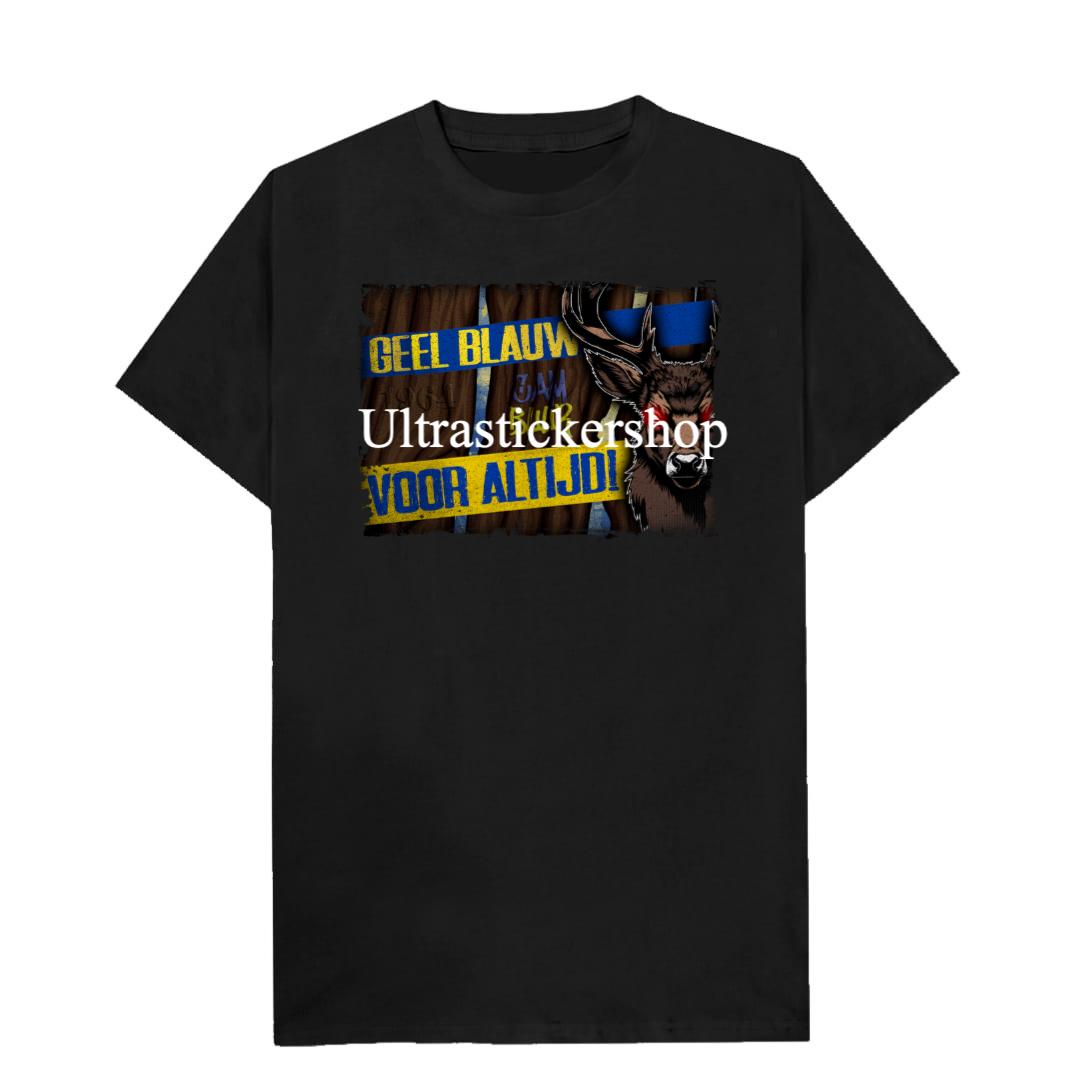 Geel Blauw Voor Altijd! t-shirt