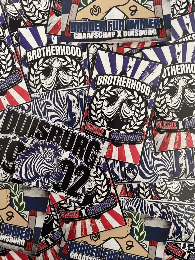 MSV Duisburg Aufkleber mix