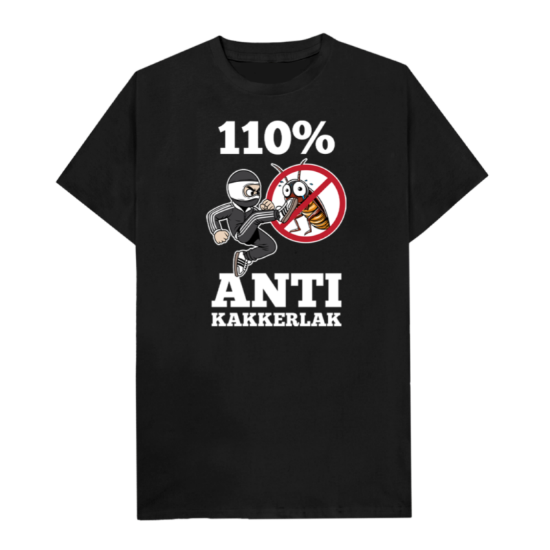 110% Anti Kakkerlak t-shirt