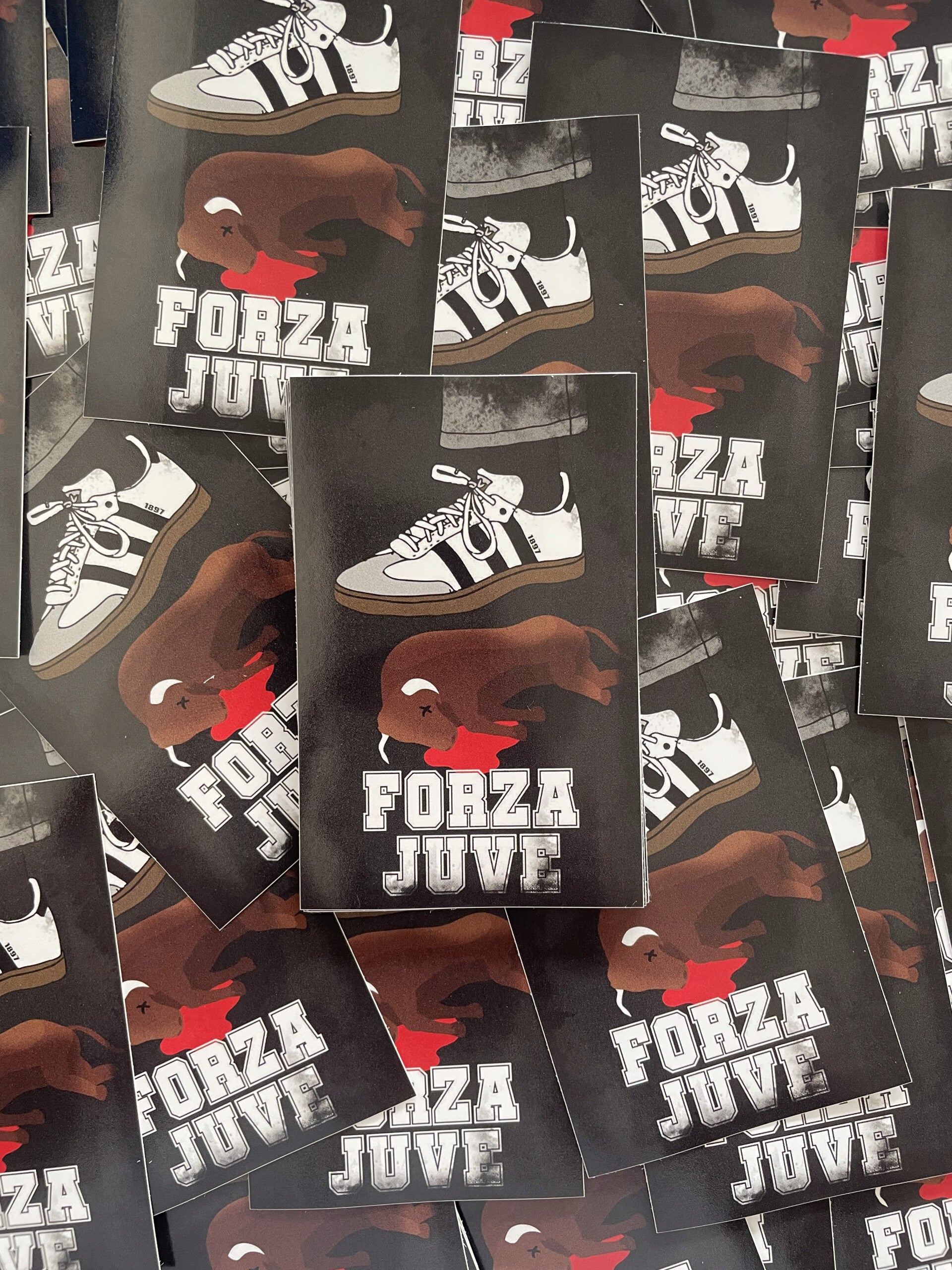 Forza Juve stickers