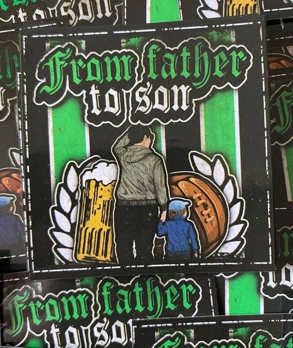From father to son stickers