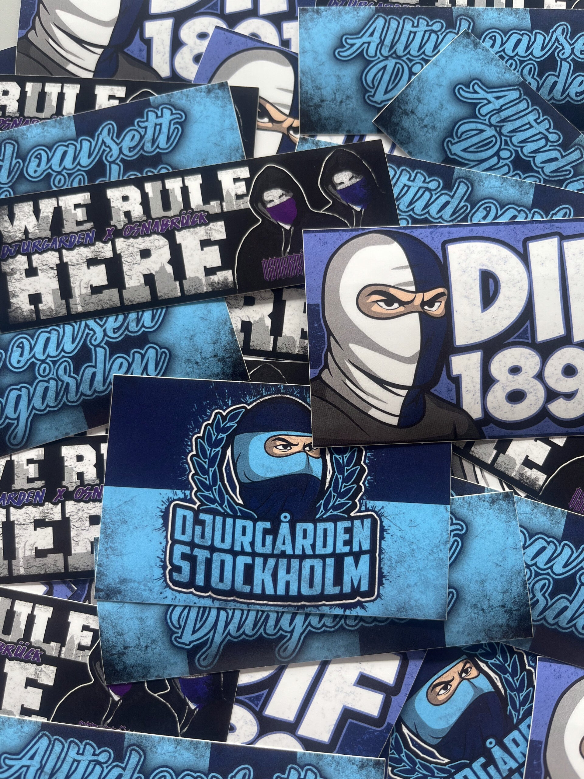 Djurgårdens IF Sticker mix