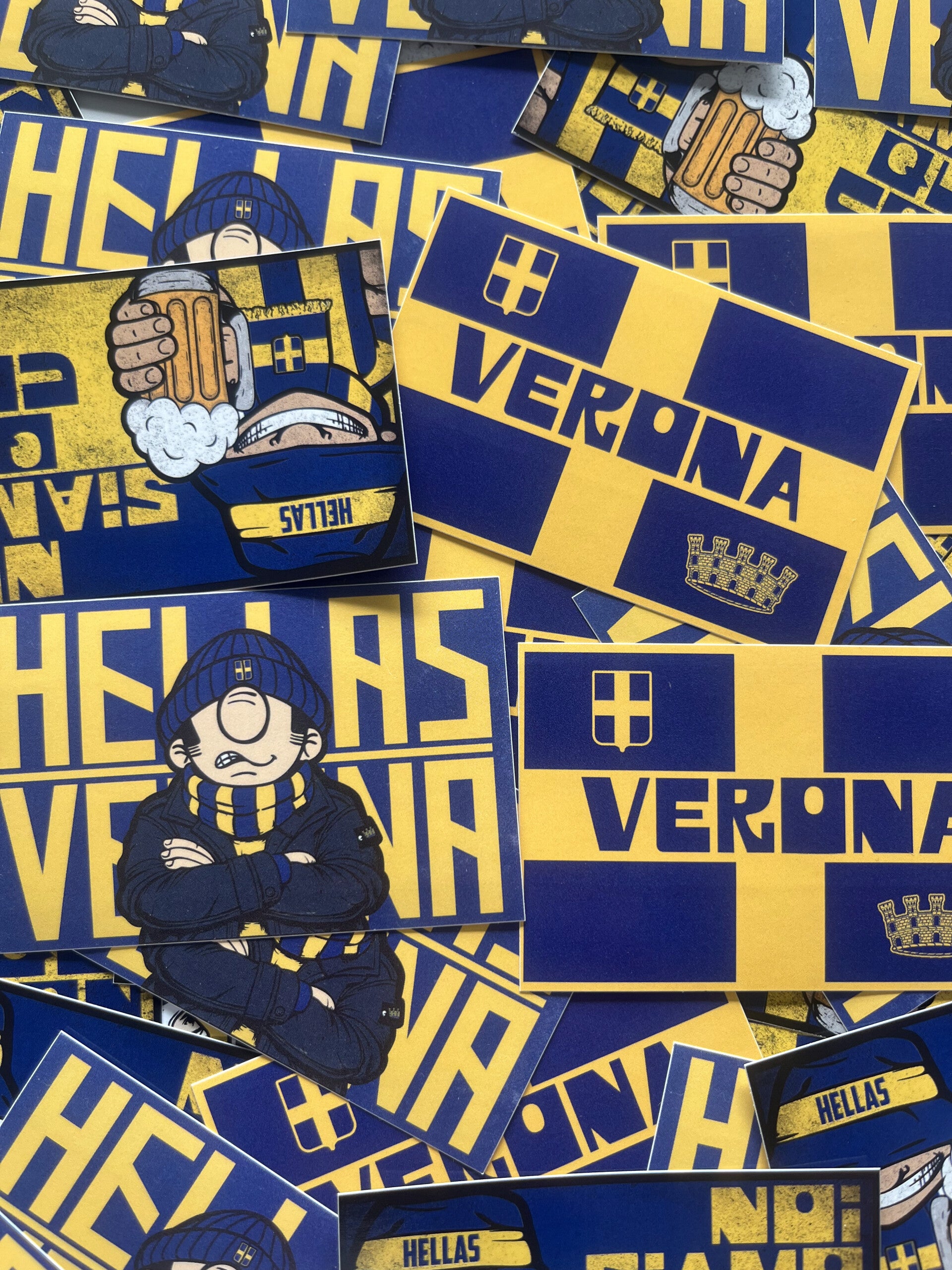 Hellas Verona Sticker mix