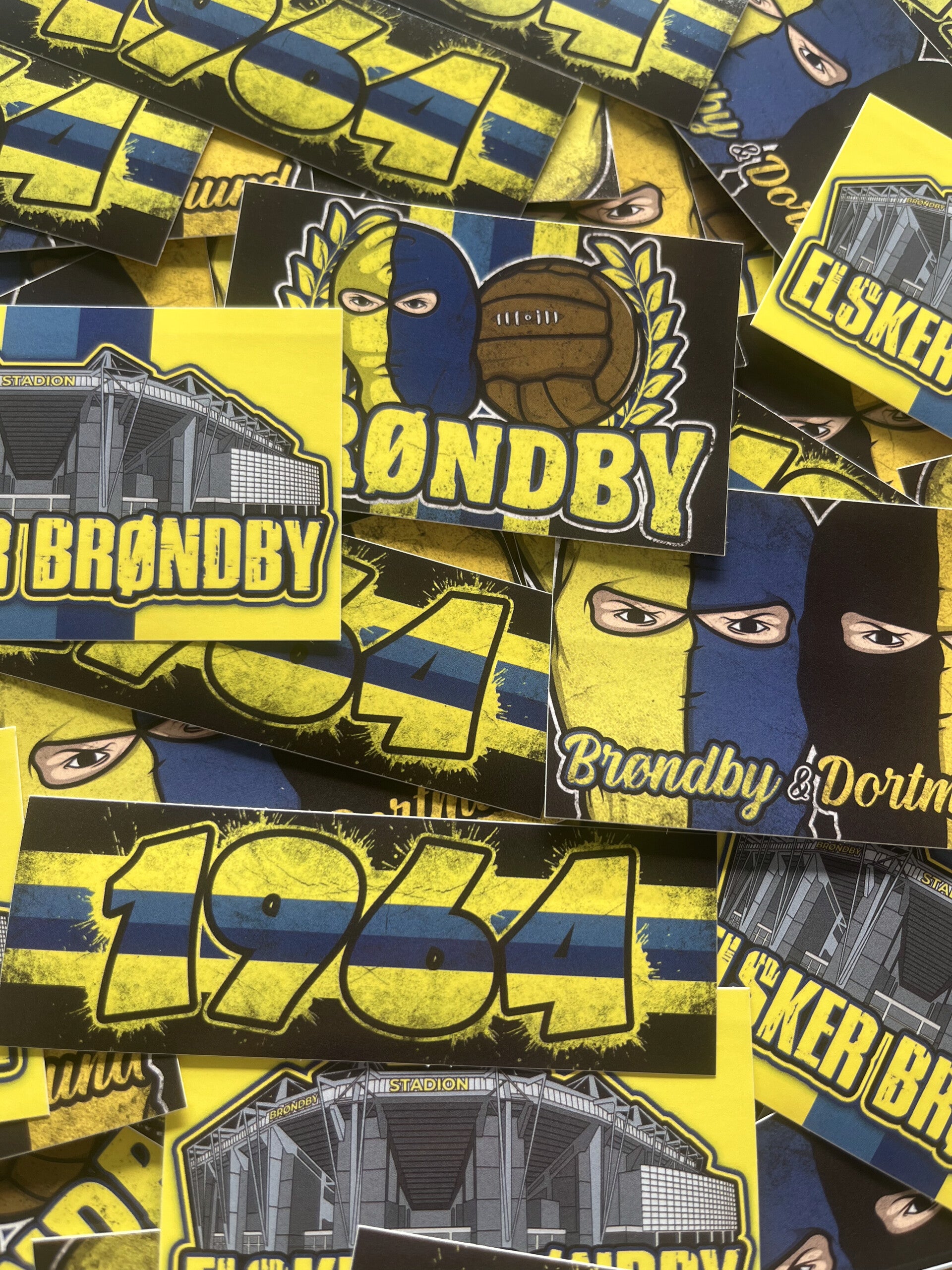 Brøndby Sticker mix