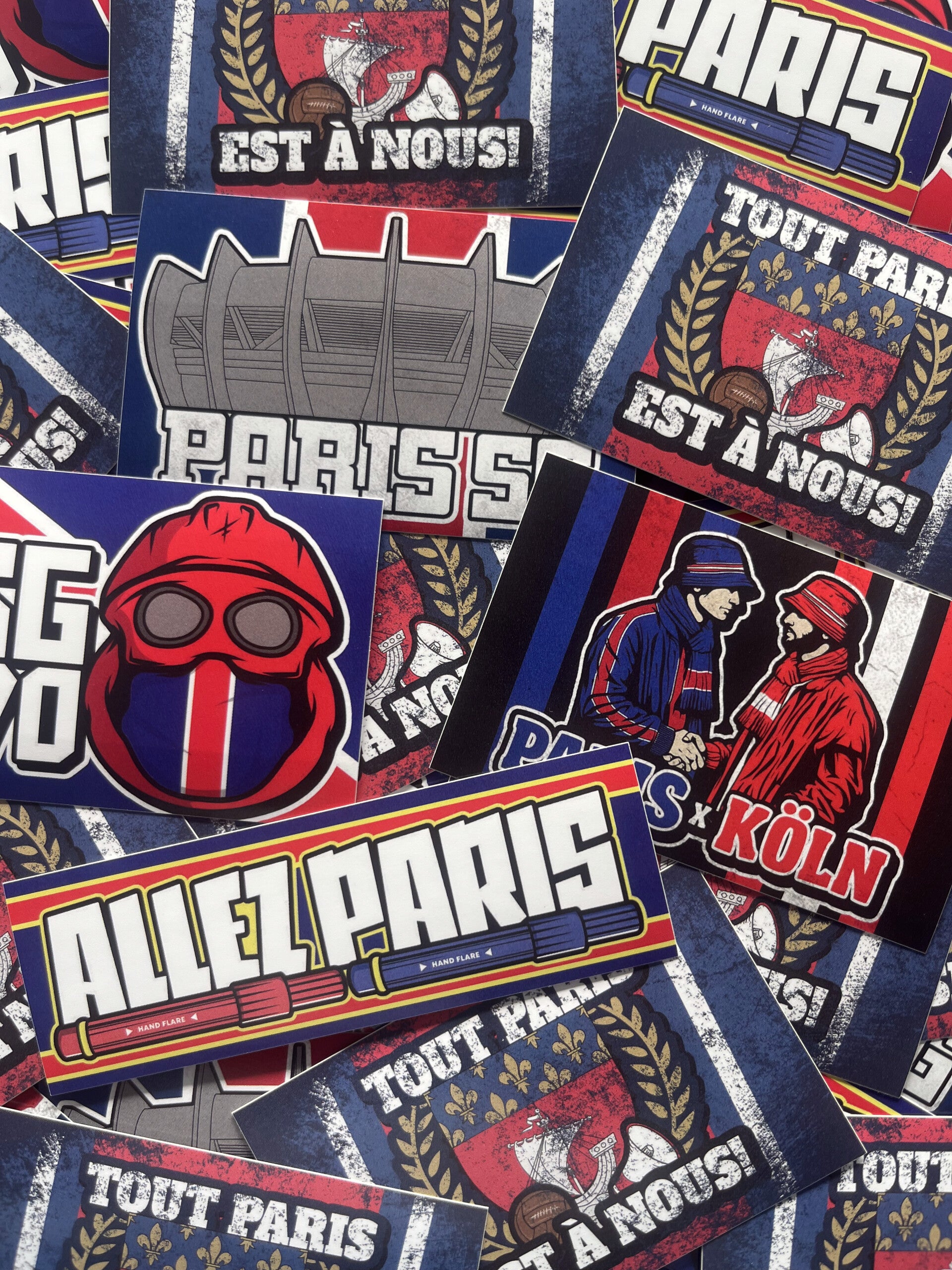 Paris Saint-Germain Sticker mix