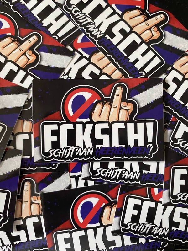 FCK SCH stickers