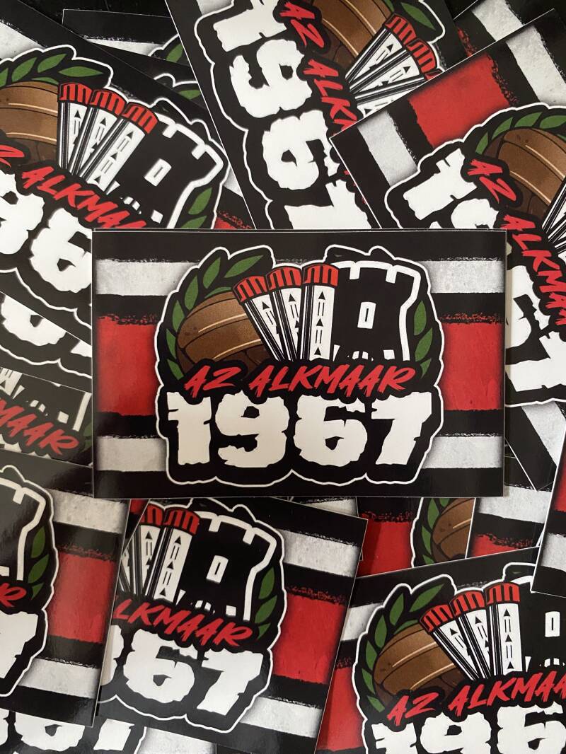 AZ Alkmaar 1967 stickers