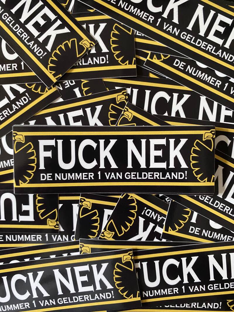 F*CK NEK stickers