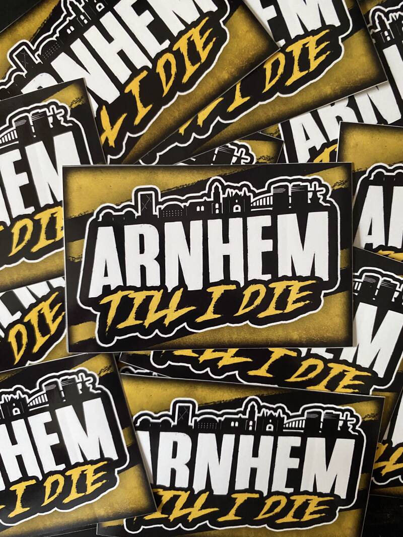 Arnhem till I die stickers