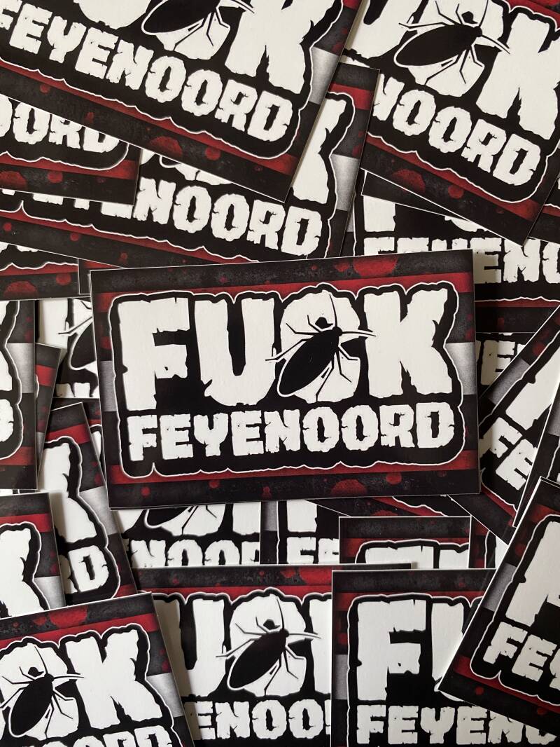 F*CK Feyenoord Stickers