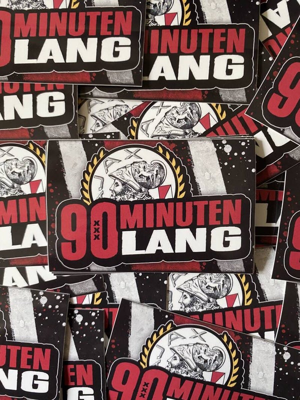 90 minuten lang Stickers