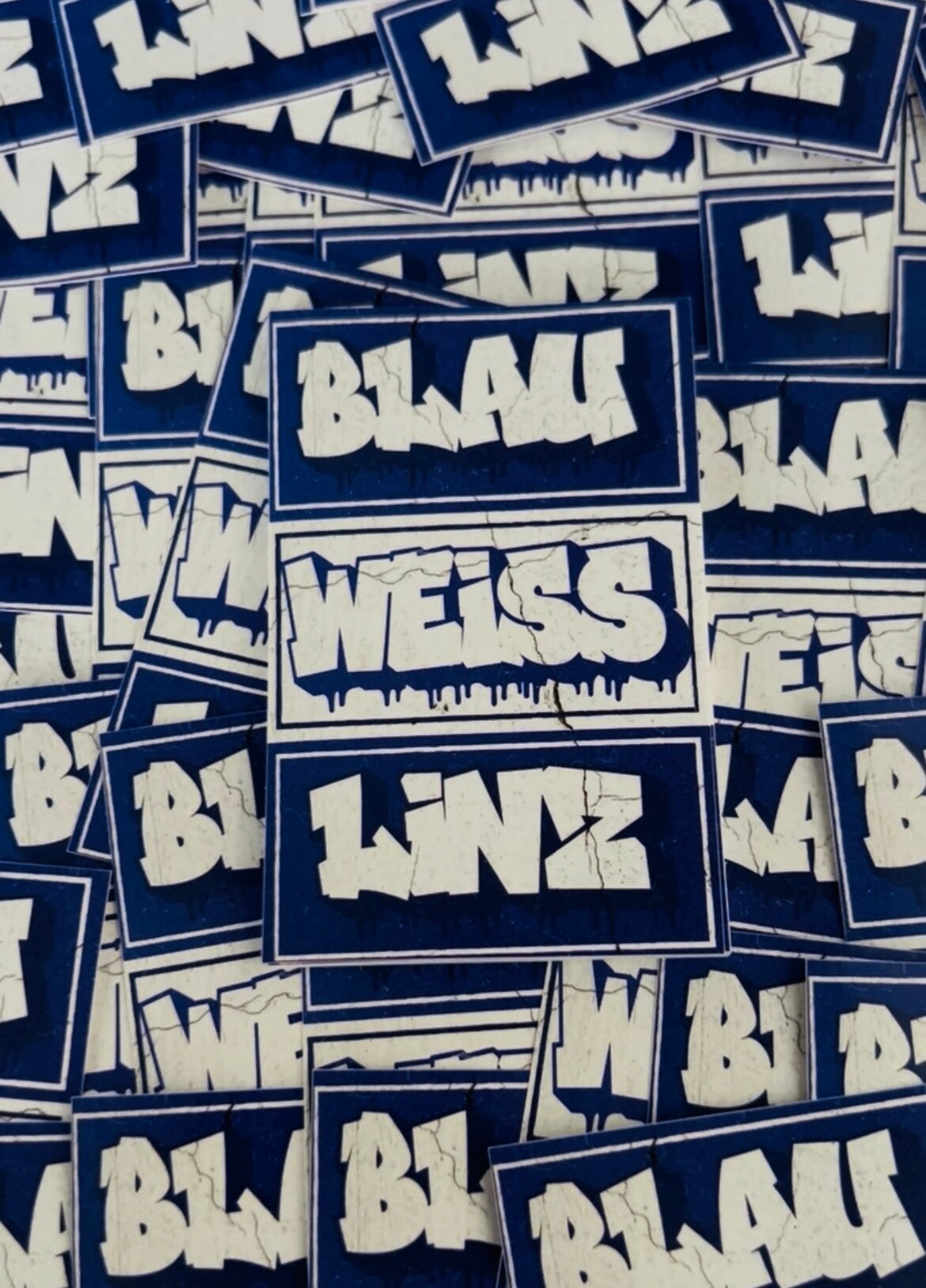Blau weiss Linz stickers