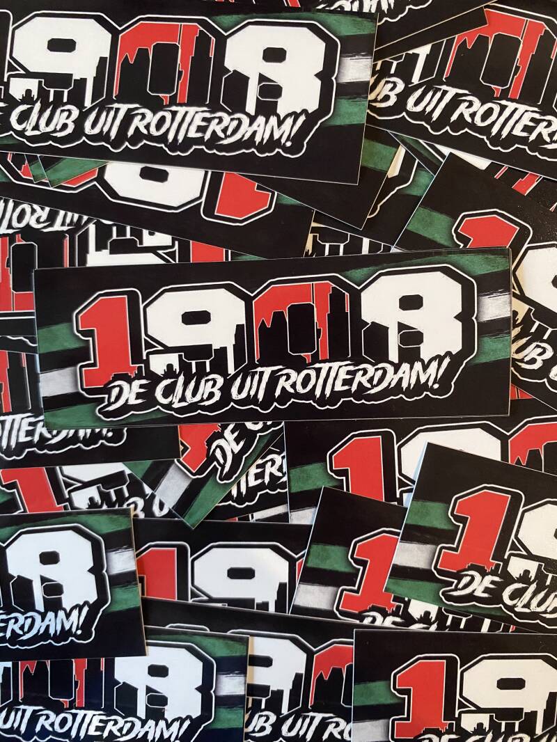 De club uit Rotterdam stickers