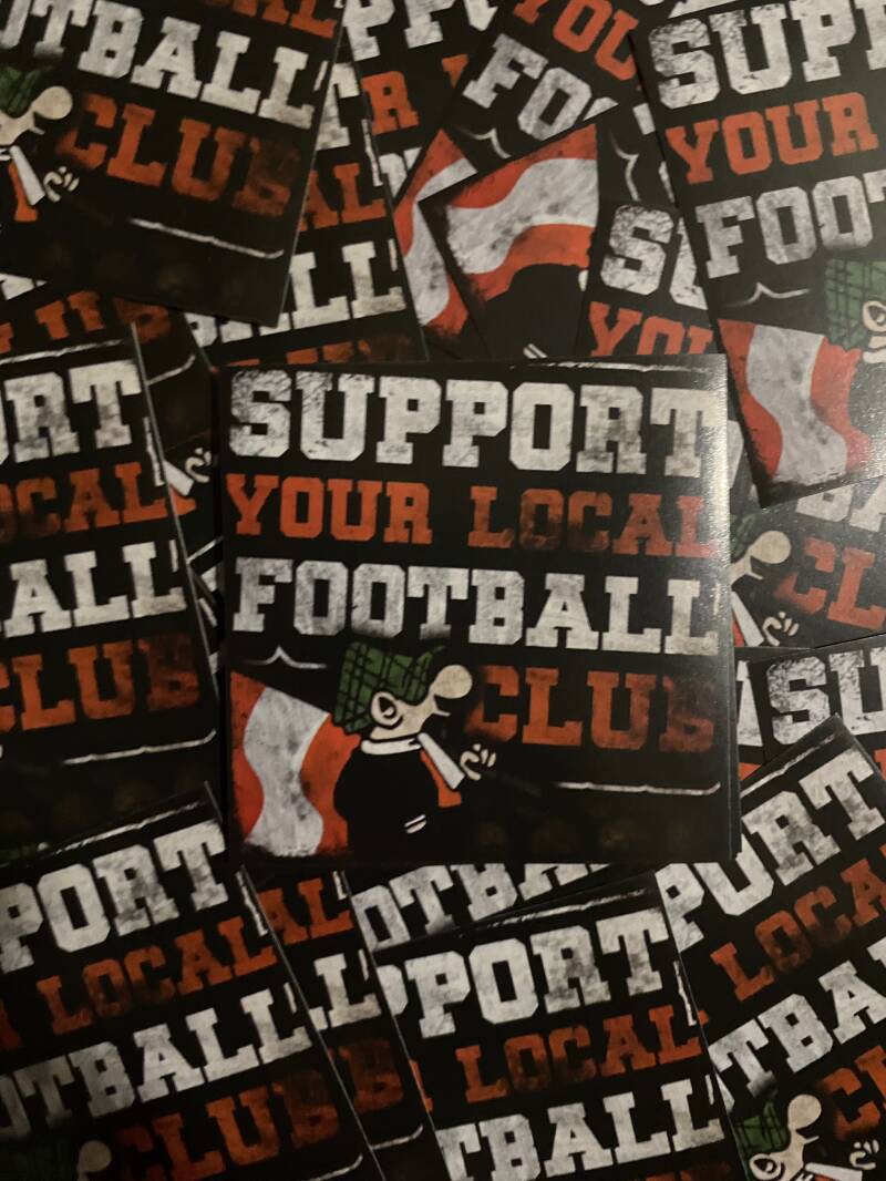 Support your local stickers