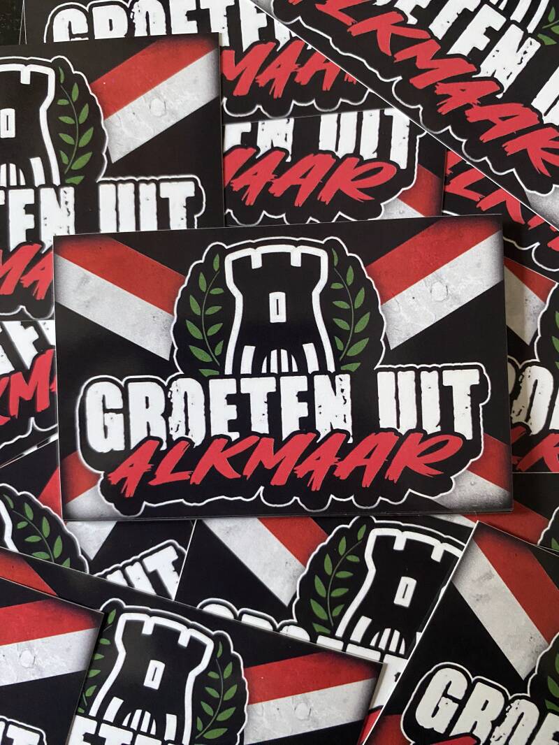Groeten uit Alkmaar stickers