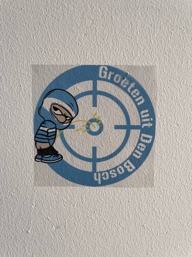 Groeten uit Den Bosch Transparante stickers