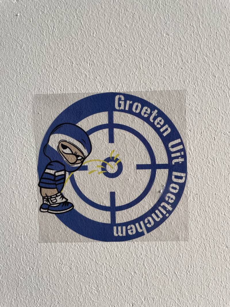 Groeten uit Doetinchem Transparante stickers