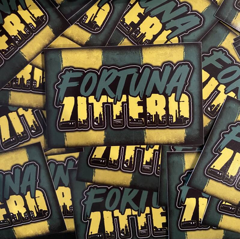 Fortuna Zitterd stickers