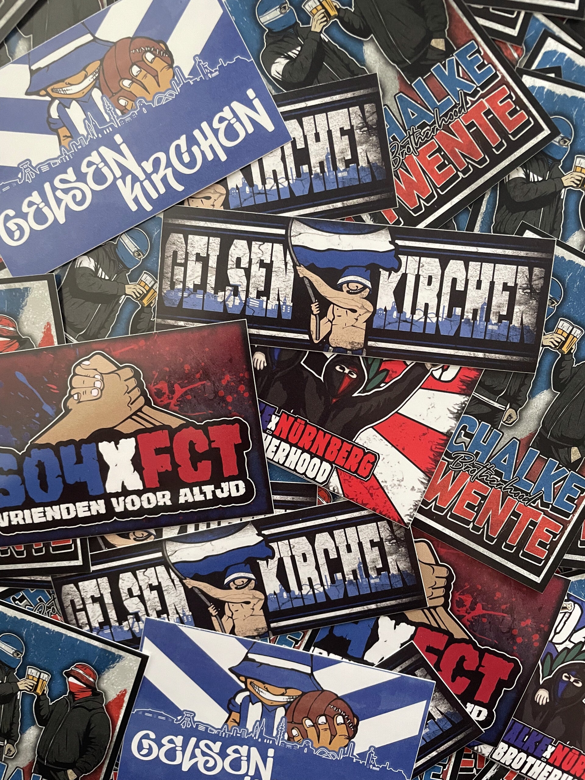 Gelsenkirchen Sticker-mix