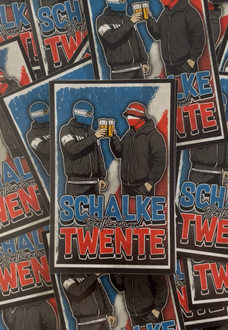 Schalke Brotherhood Twente Stickers