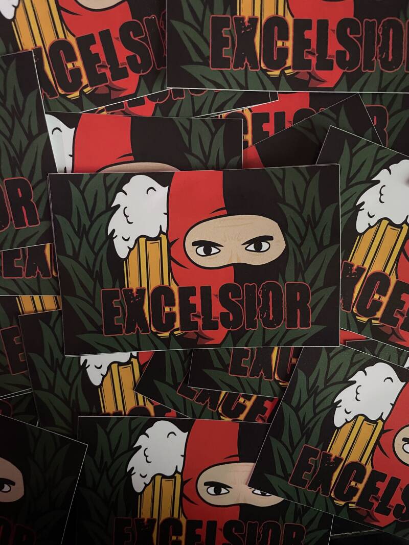 Excelsior stickers