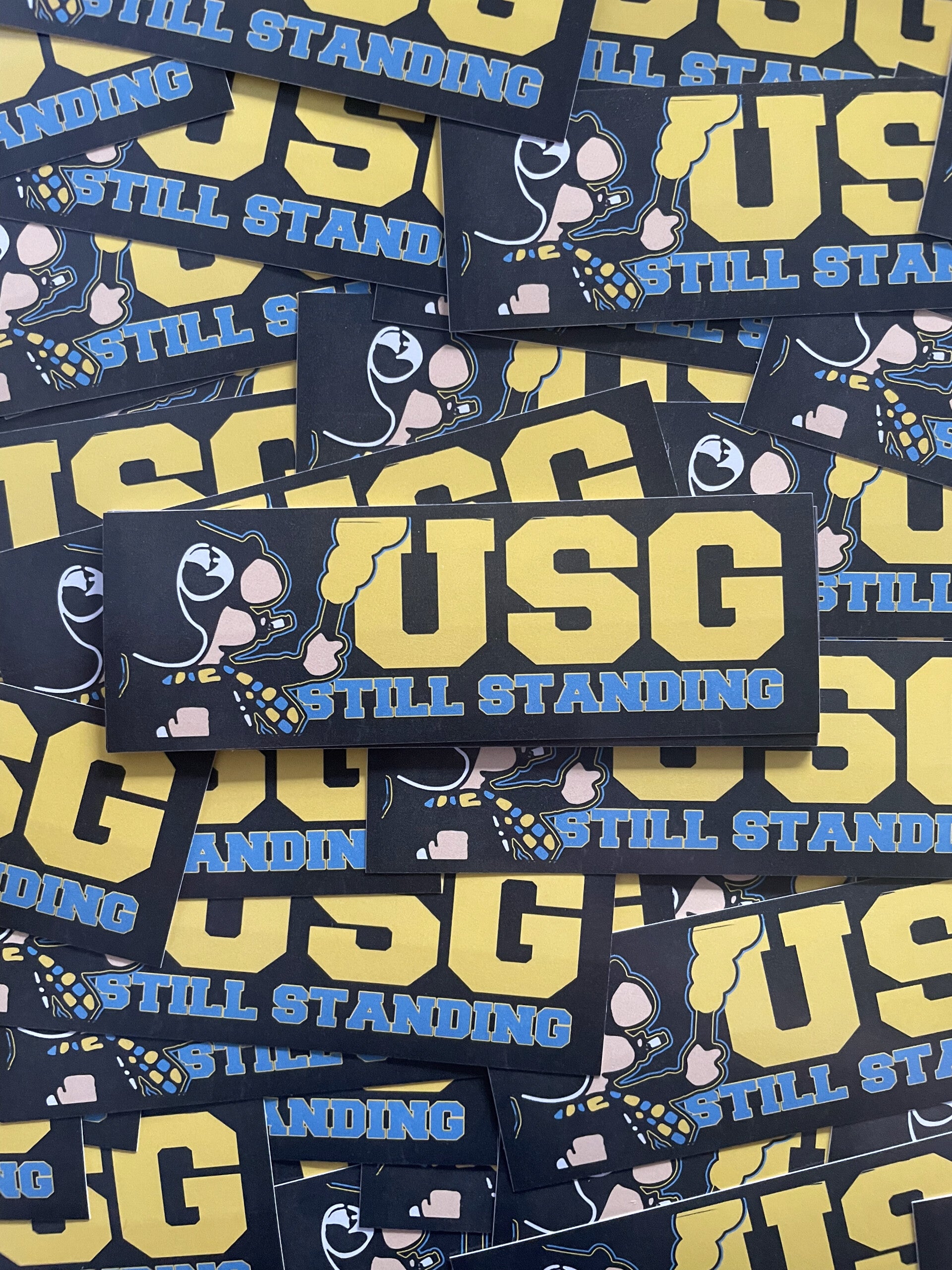 USG Still standing Stickers