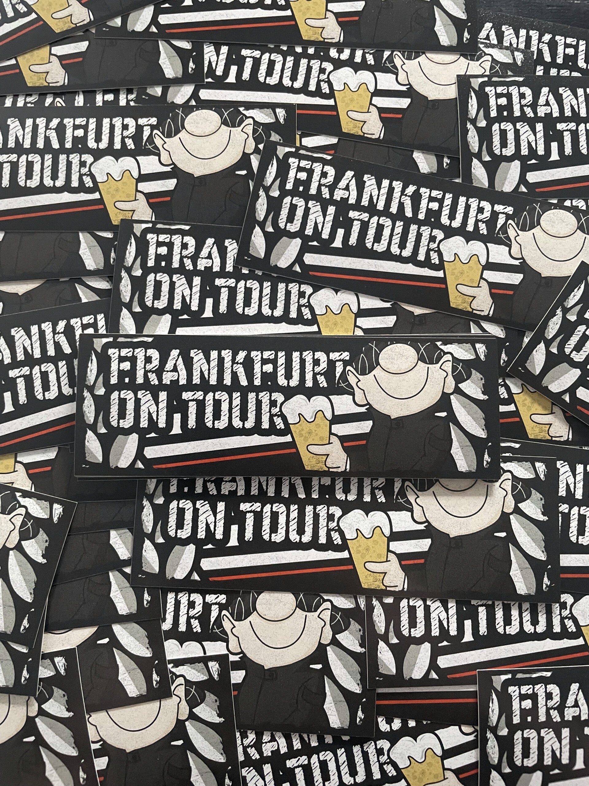 Frankfurt on tour Stickers
