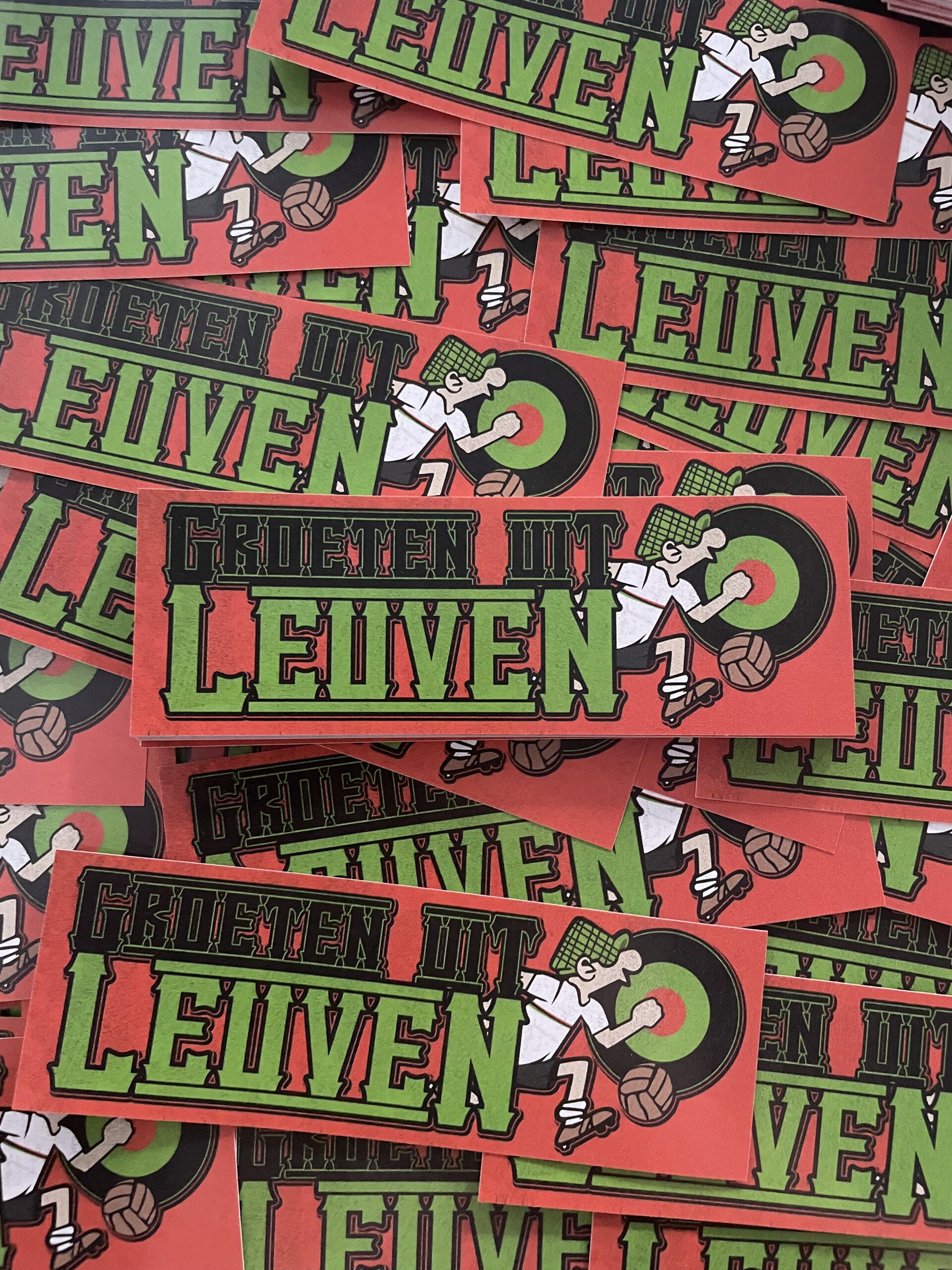 Groeten uit Leuven Stickers