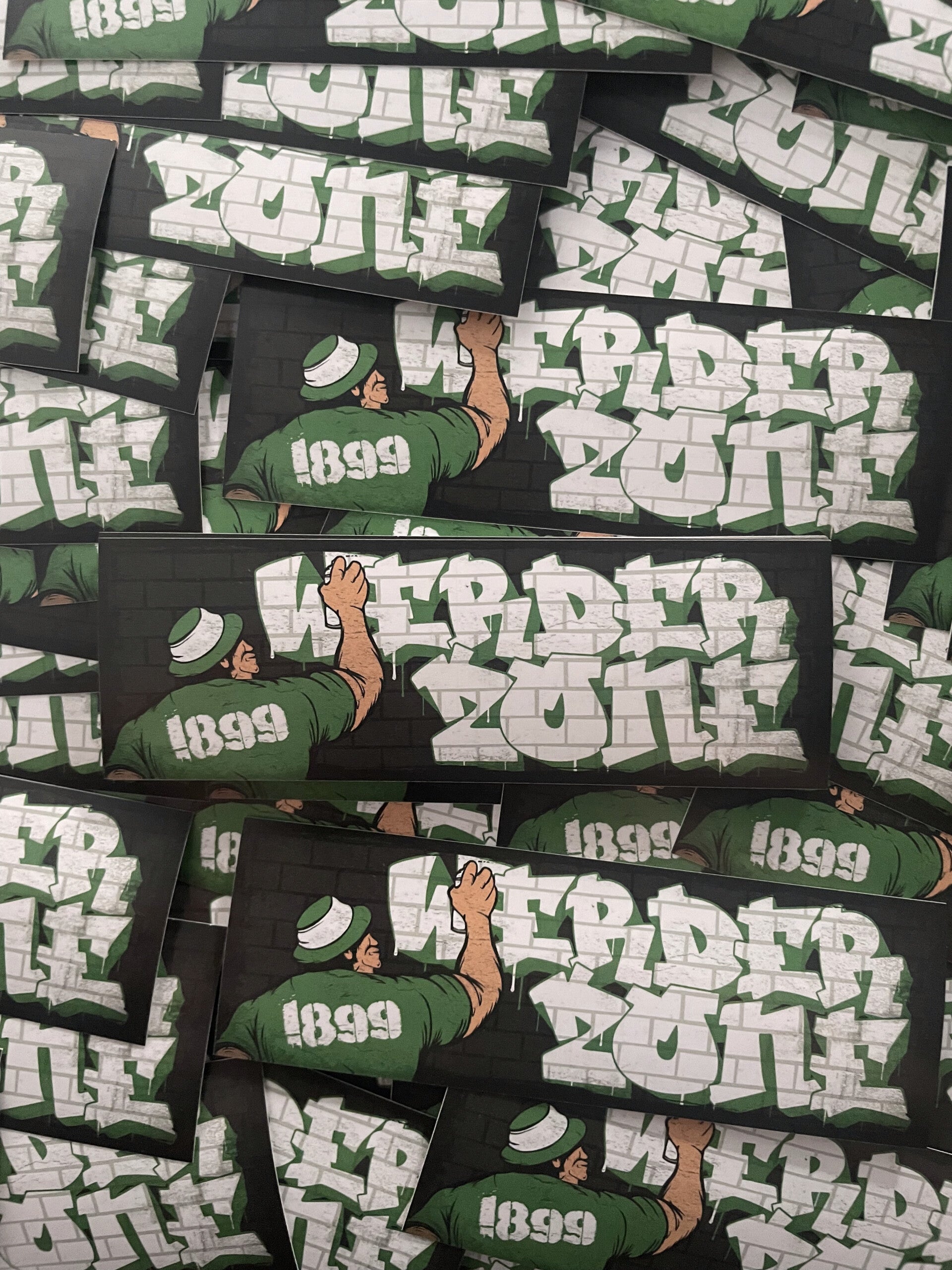Werder zone Stickers