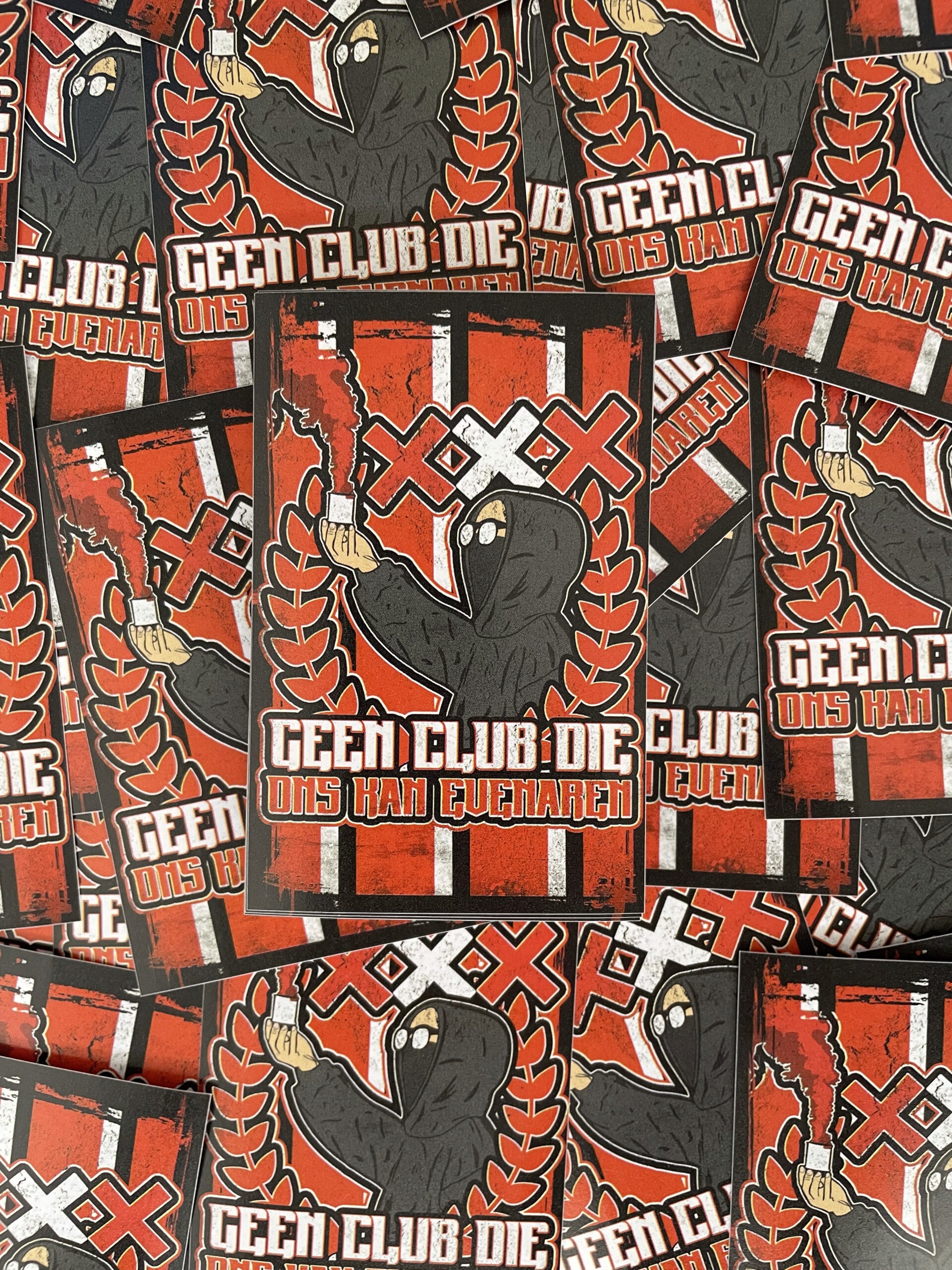 Geen club die ons kan evenaren Stickers