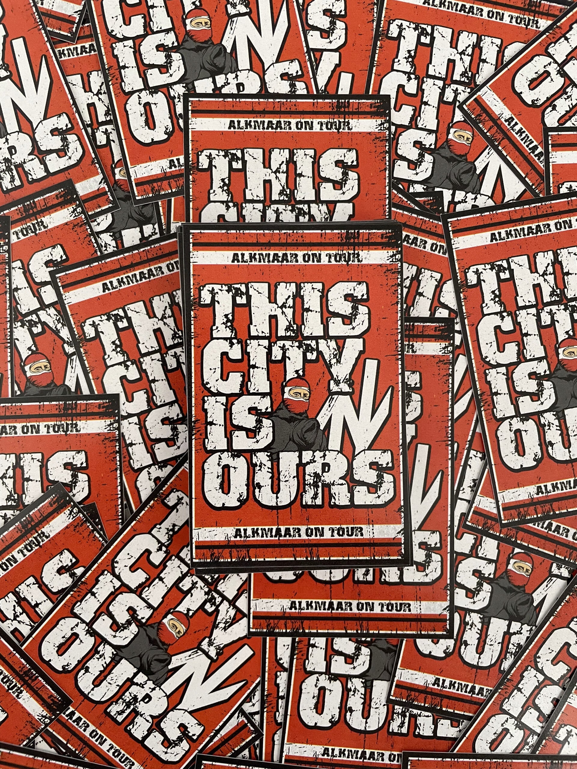 This city is ours Alkmaar on tour Stickers