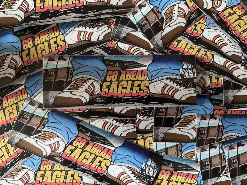 Go ahead eagles Stickers