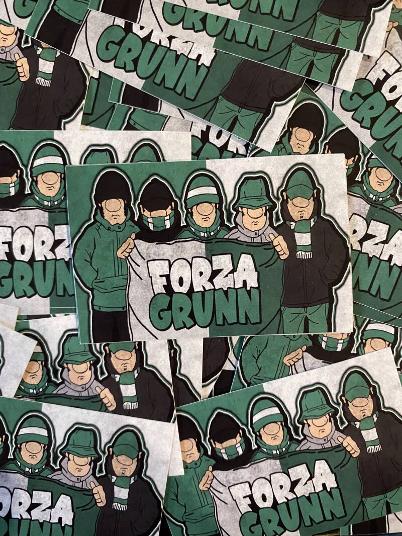 Forza Grunn Stickers