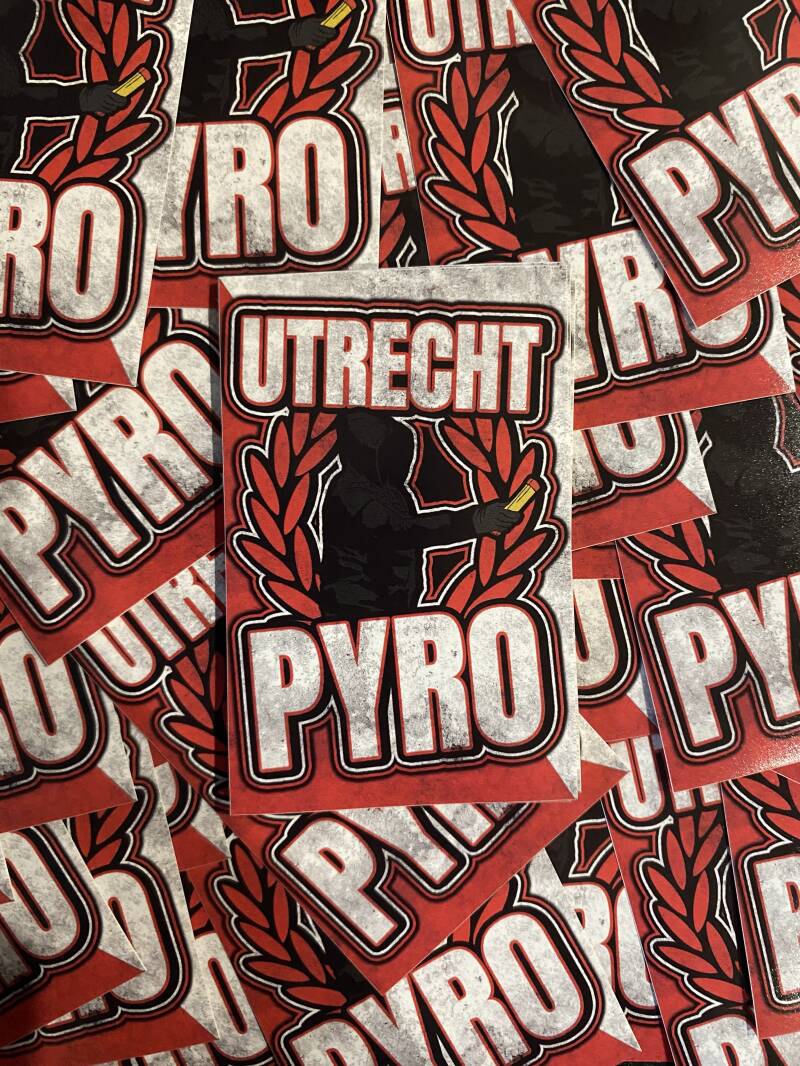 Utrecht Pyro stickers