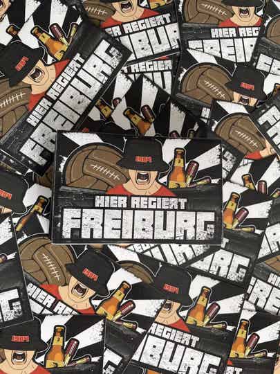 Hier Regiert Freiburg Stickers